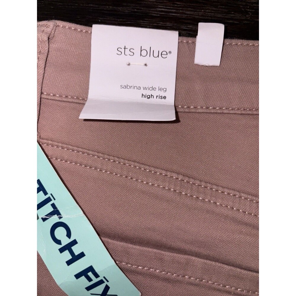 STS Blue Sabrina High-Rise Wide-Leg Pants/Jeans Pink Size 29 NWT Stitchfix